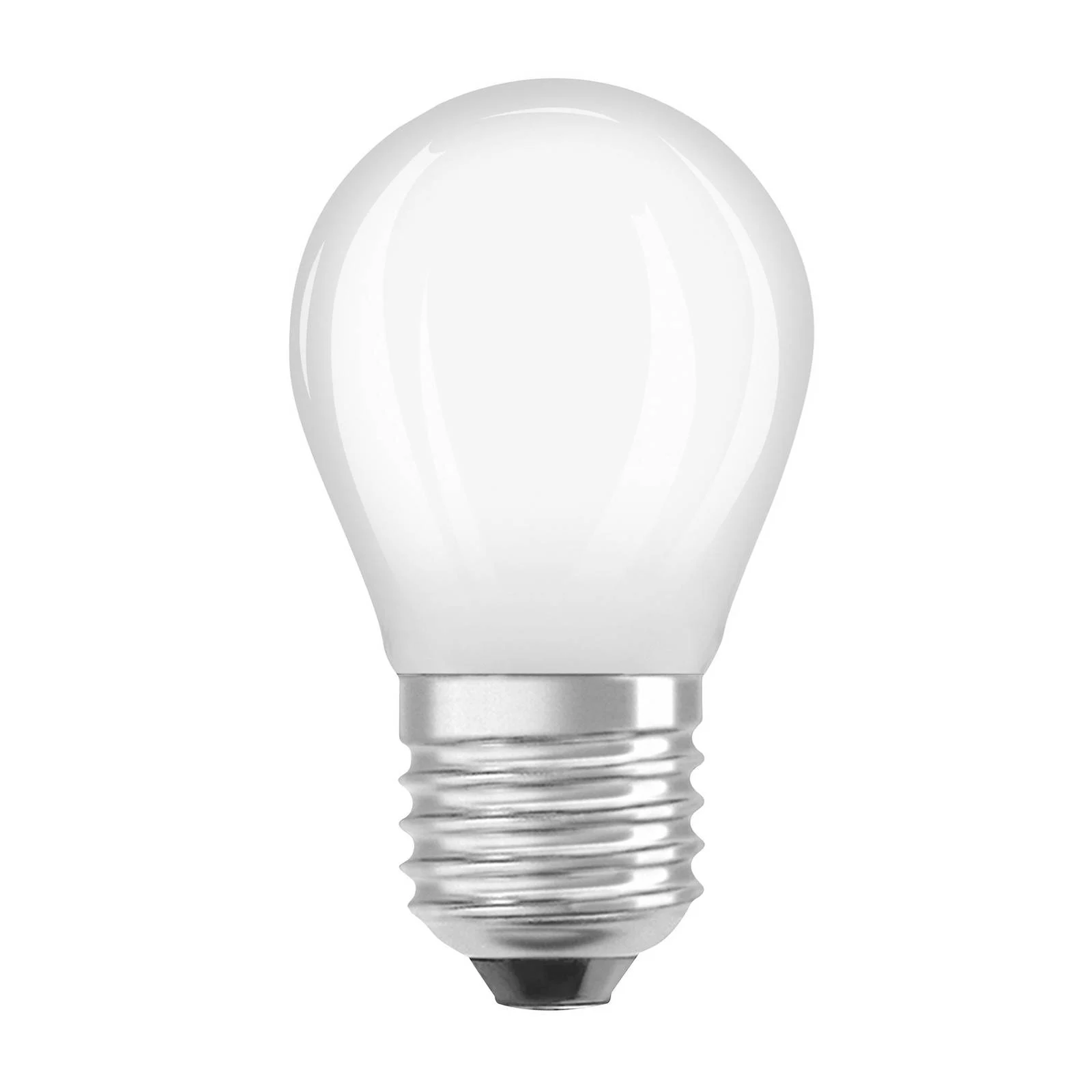 OSRAM LED-Leuchtmittel Tropfen E27 1,2W matt 4.000K 255lm günstig online kaufen