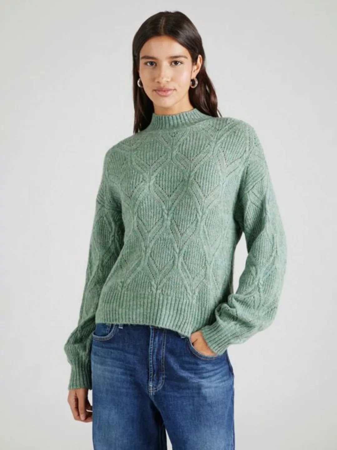 ONLY Strickpullover (1-tlg) Lochmuster günstig online kaufen