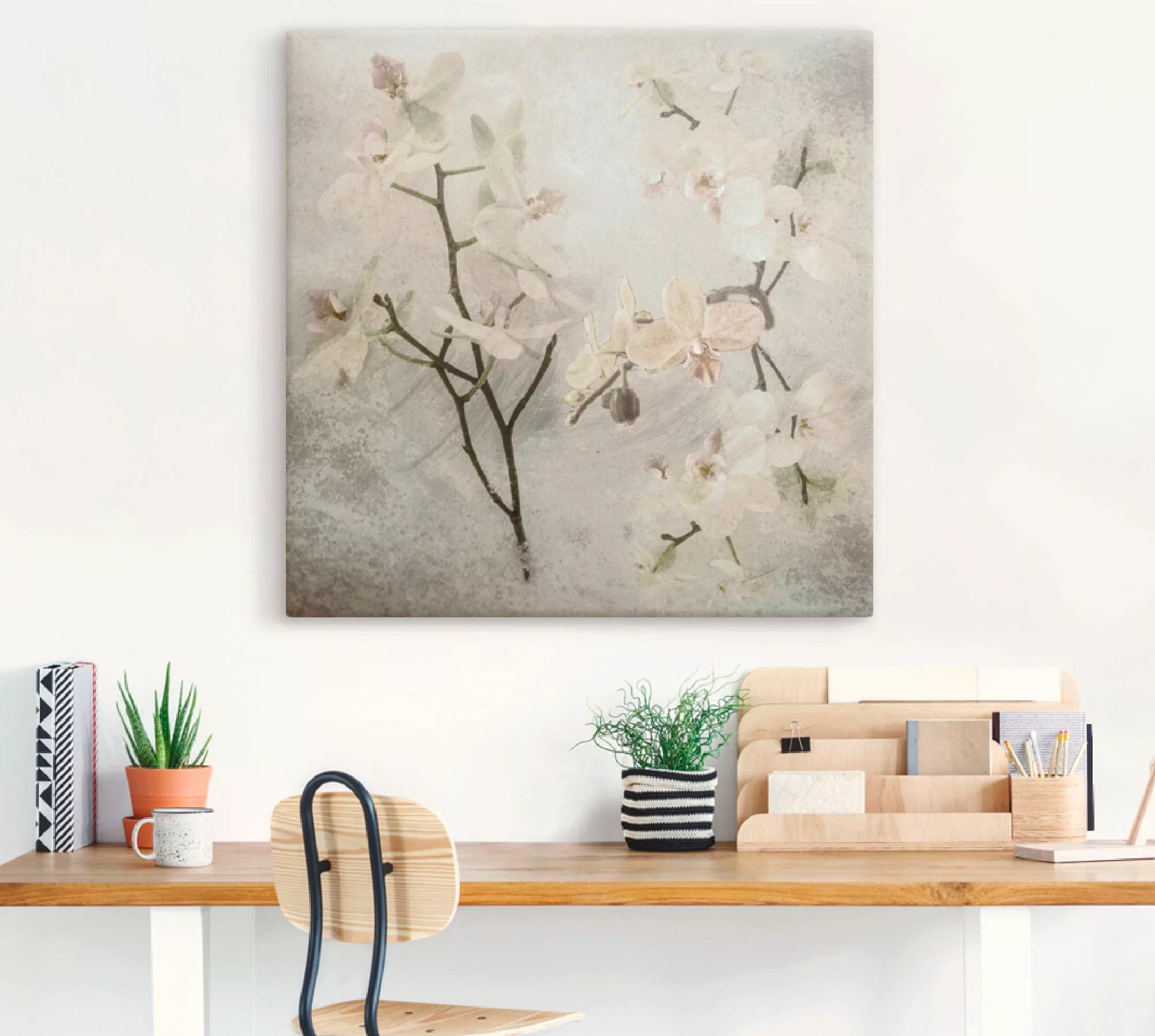 Artland Wandbild »Orchideen«, Blumen, (1 St.), als Leinwandbild, Poster, Wa günstig online kaufen