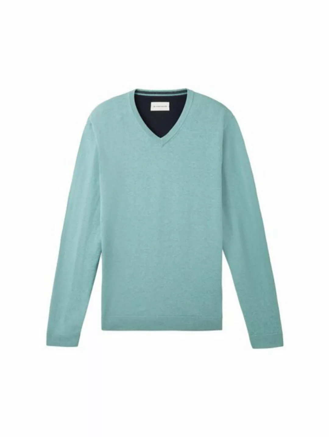 TOM TAILOR Sweatshirt Basic V-Neck Knit (1-tlg) günstig online kaufen