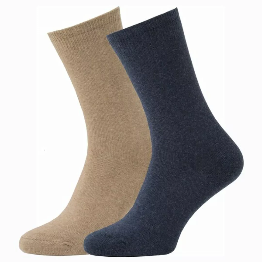 2 Paar Biobaumwolle Kaschmir Socken günstig online kaufen
