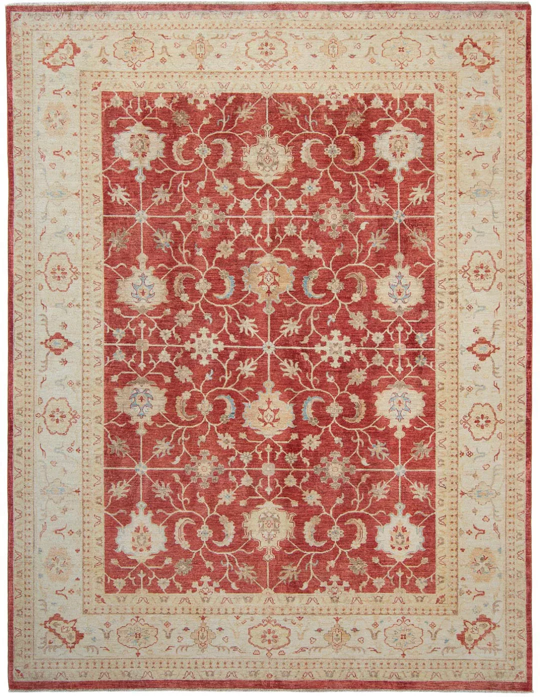 morgenland Wollteppich »Kazak Durchgemustert 307 x 252 cm«, rechteckig, Uni günstig online kaufen