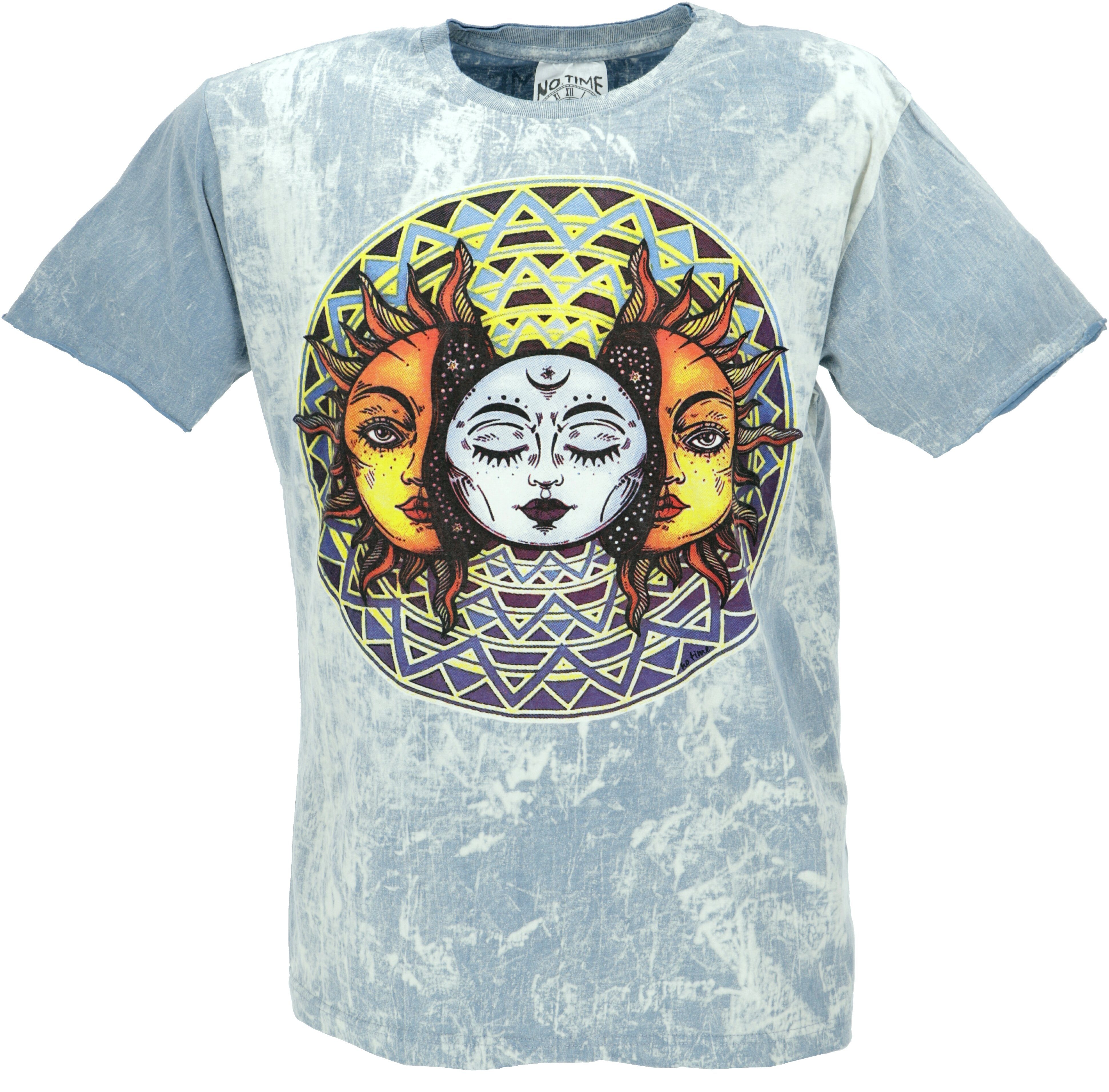 Guru-Shop T-Shirt No time T-Shirt - günstig online kaufen