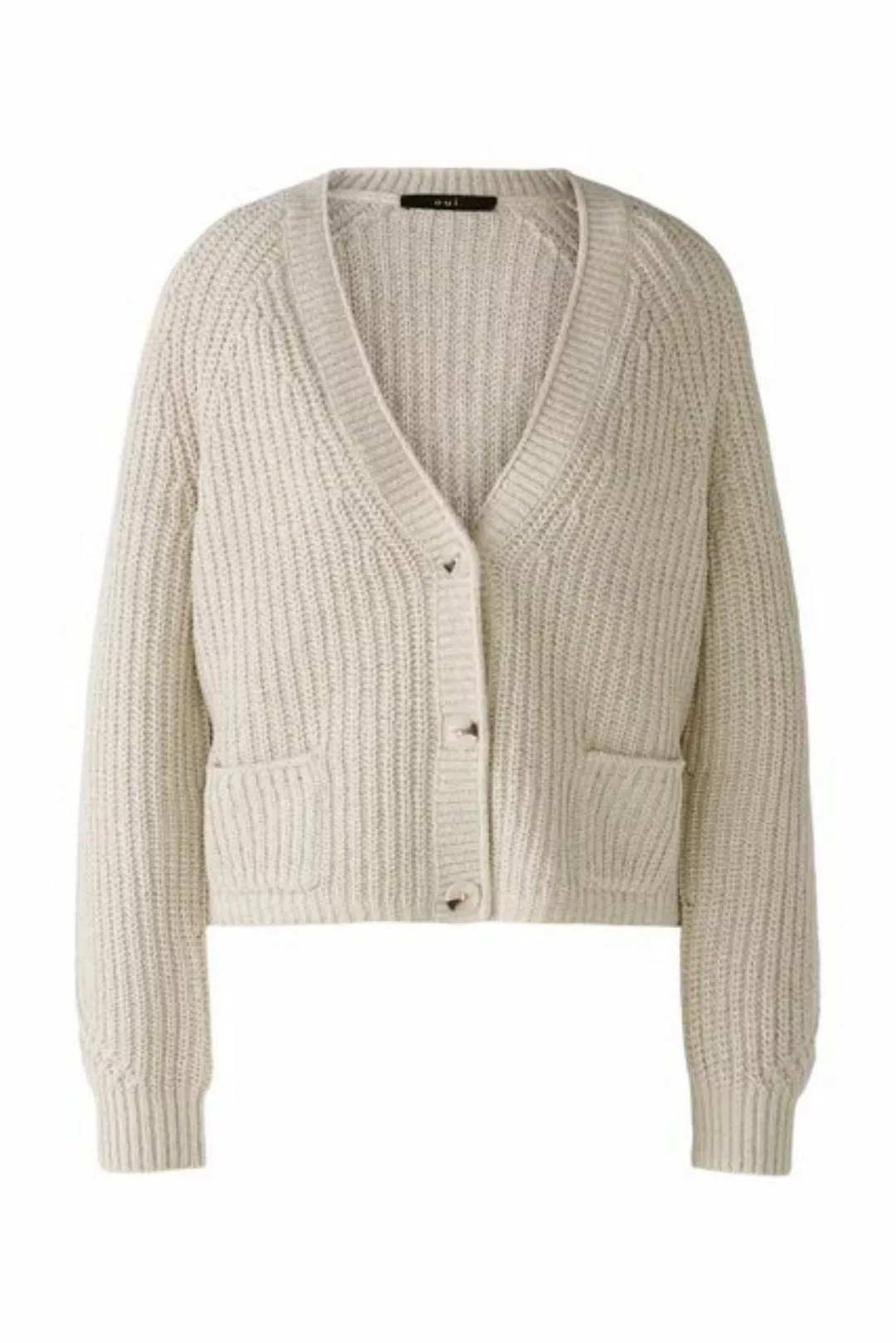 Oui Strickjacke Jacke/Jacket, lt camel white günstig online kaufen