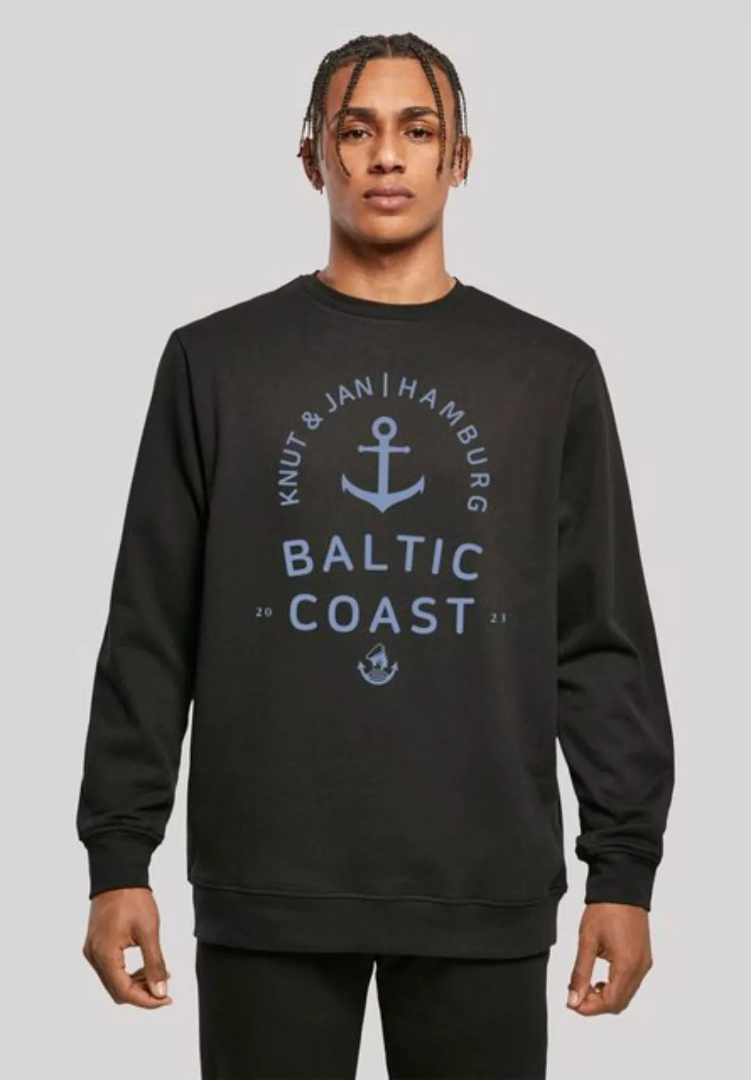 F4NT4STIC Kapuzenpullover "Ostsee Logo Knut & Jan Hamburg", Print günstig online kaufen