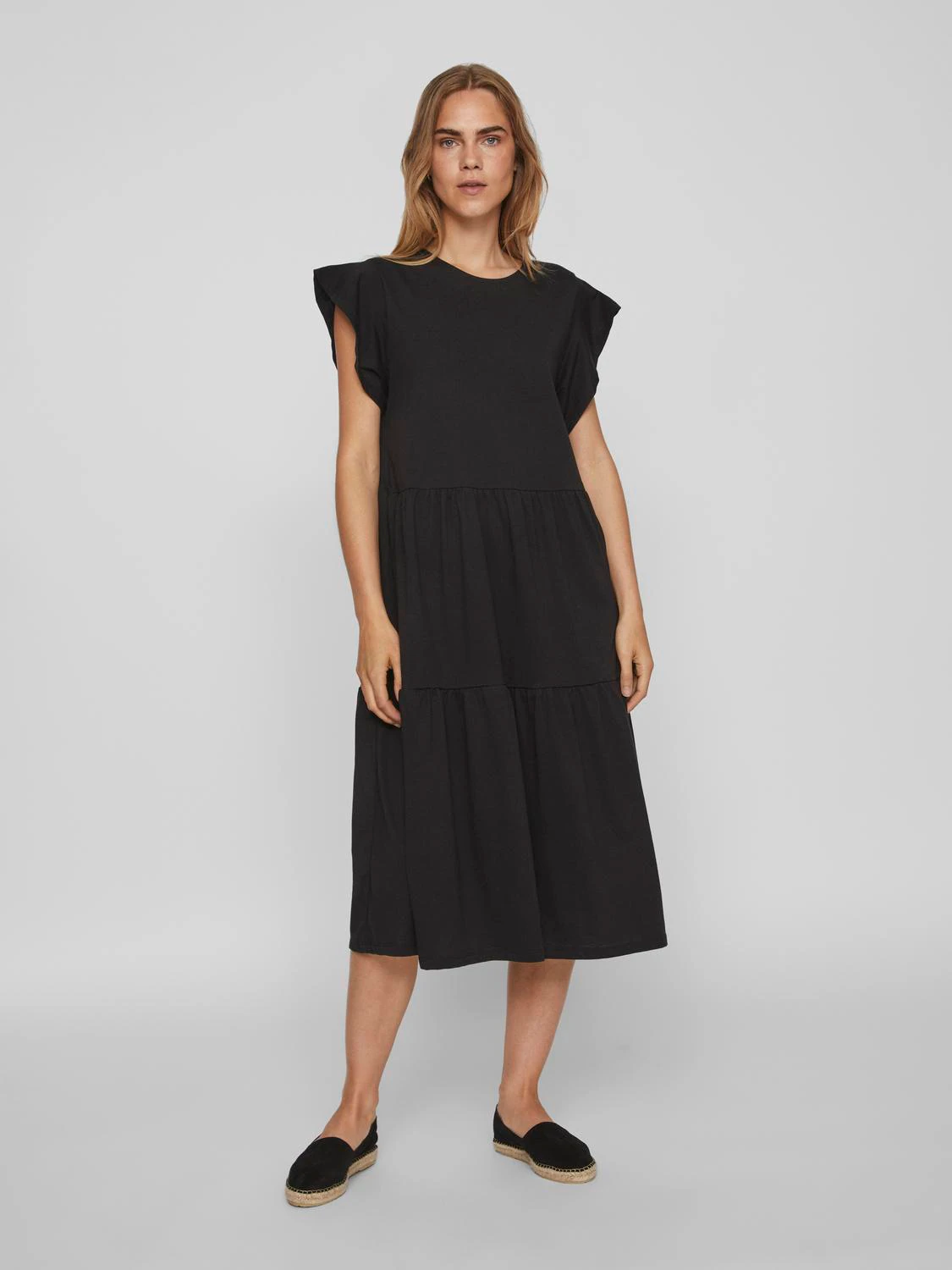 Vila Sommerkleid "VISUMMER S/S MIDI DRESS - NOOS" günstig online kaufen