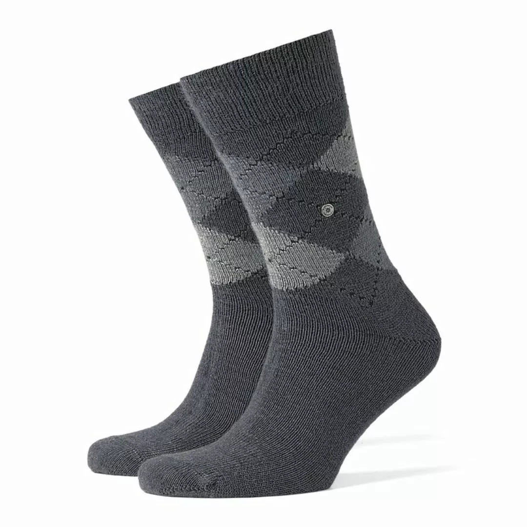 Burlington Preston Herren Socken, 40-46, Grau, Argyle, 24284-398002 günstig online kaufen