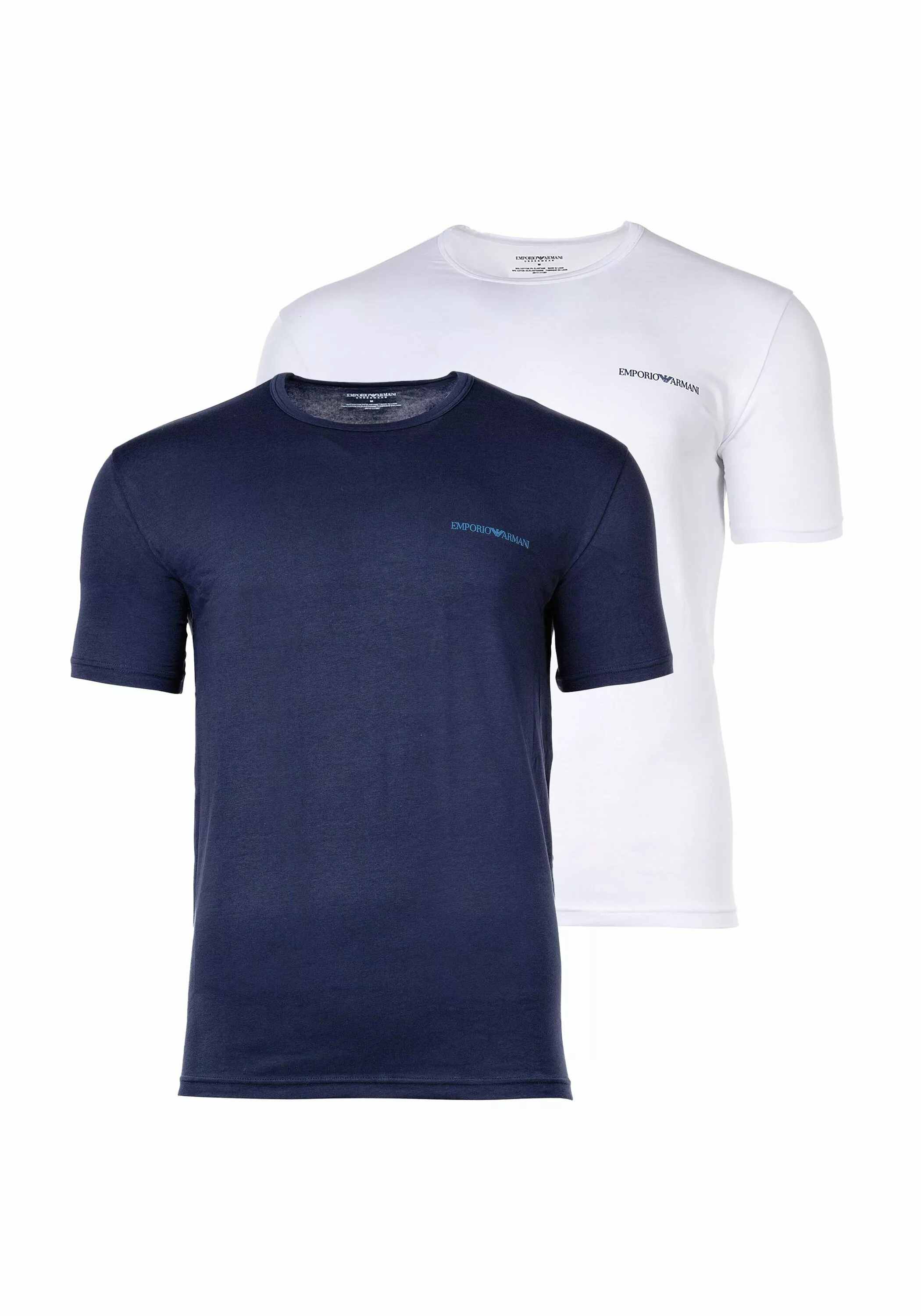 Emporio Armani T-Shirt "T-Shirt CORE LOGOBAND 2er Pack" günstig online kaufen