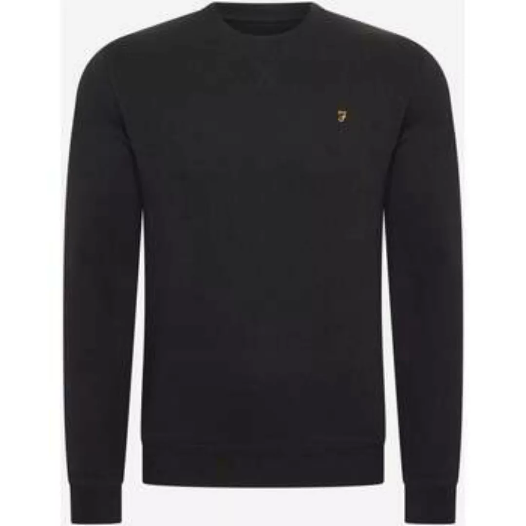 Farah  Pullover Sweatshirt Tim New Crew - Schwarz günstig online kaufen