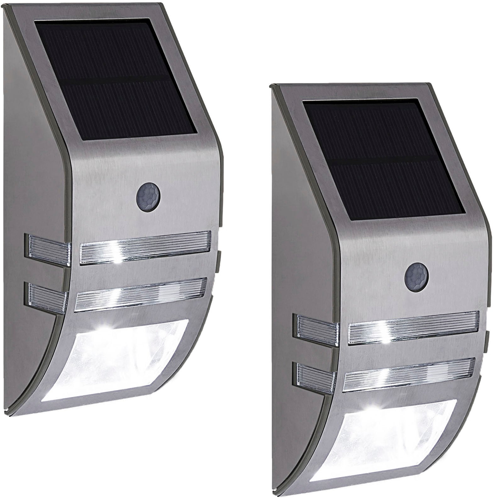 my home LED Solarleuchte "Leyan, LED-Solar Wandleuchte", Leuchtmittel LED-M günstig online kaufen