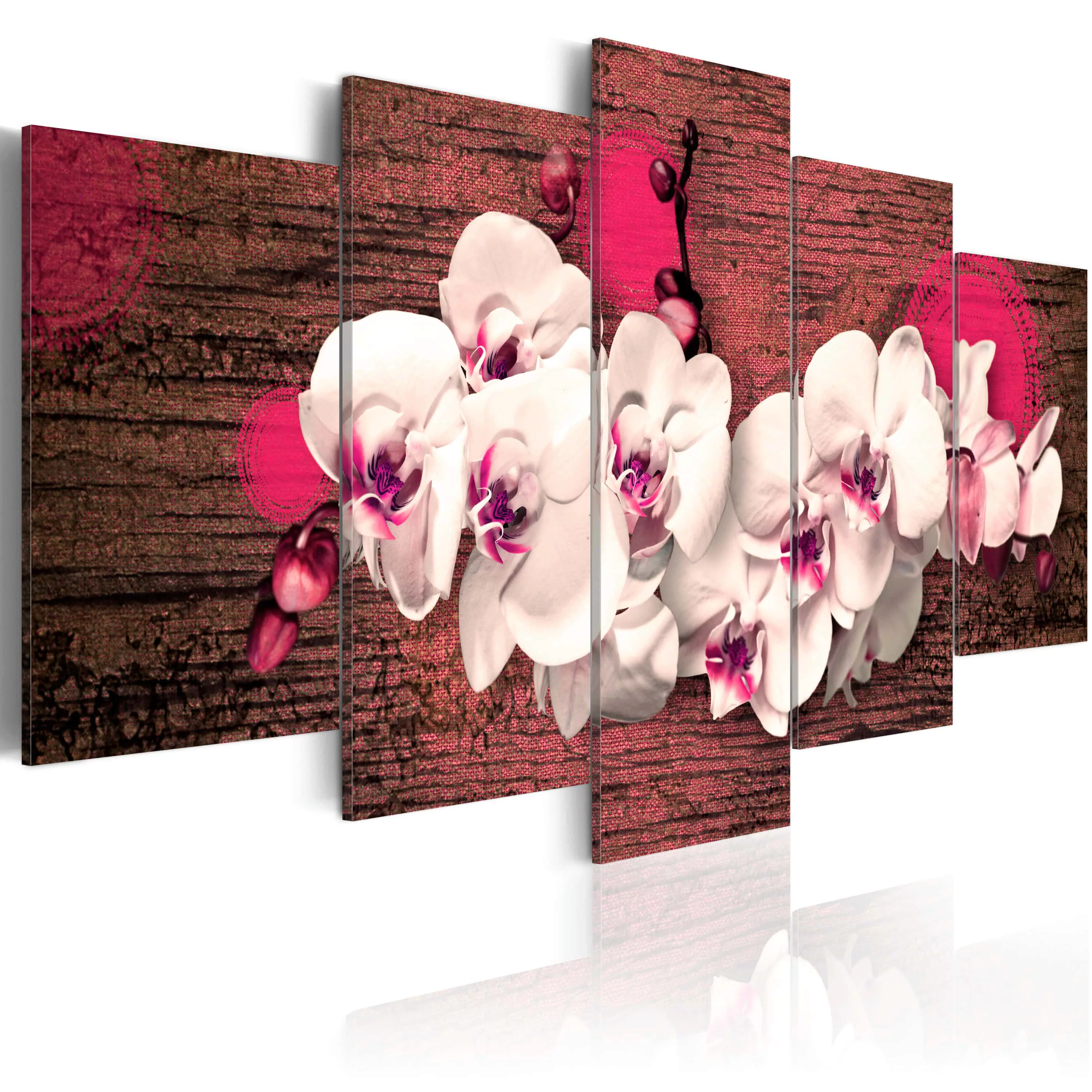 Wandbild - Freude und Orchidee günstig online kaufen