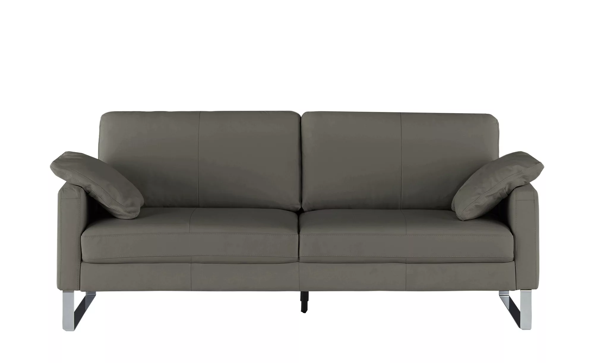 Einzelsofa - grau - 210 cm - 90 cm - 93 cm - Polstermöbel > Sofas > 3-Sitze günstig online kaufen