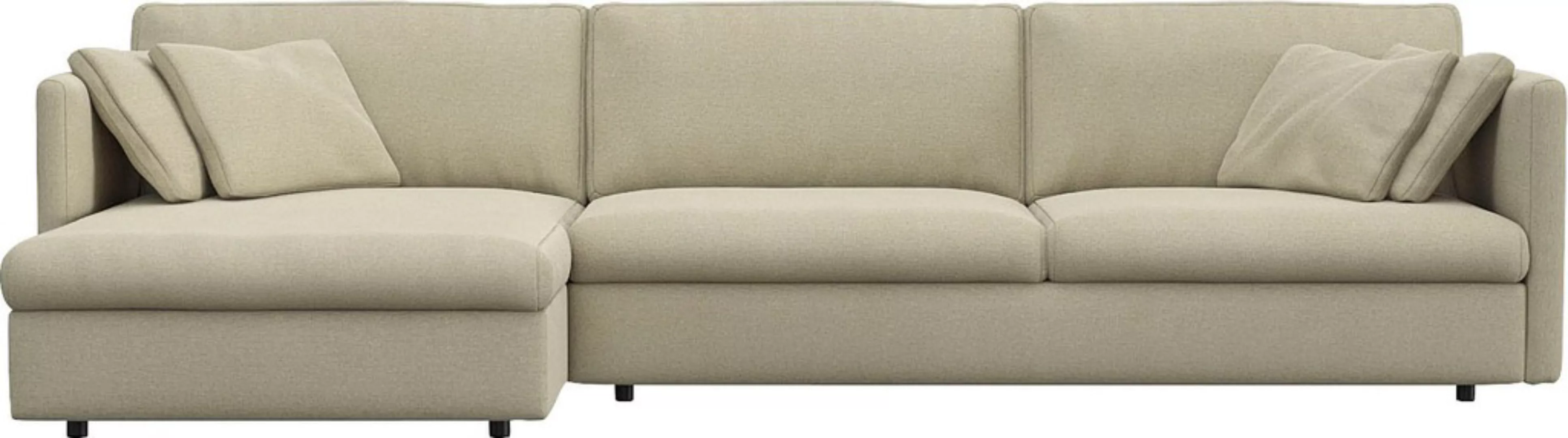 FLEXLUX Ecksofa "Lovane", Weich & anschmiegsam, große Sitztiefe auf Kaltsch günstig online kaufen