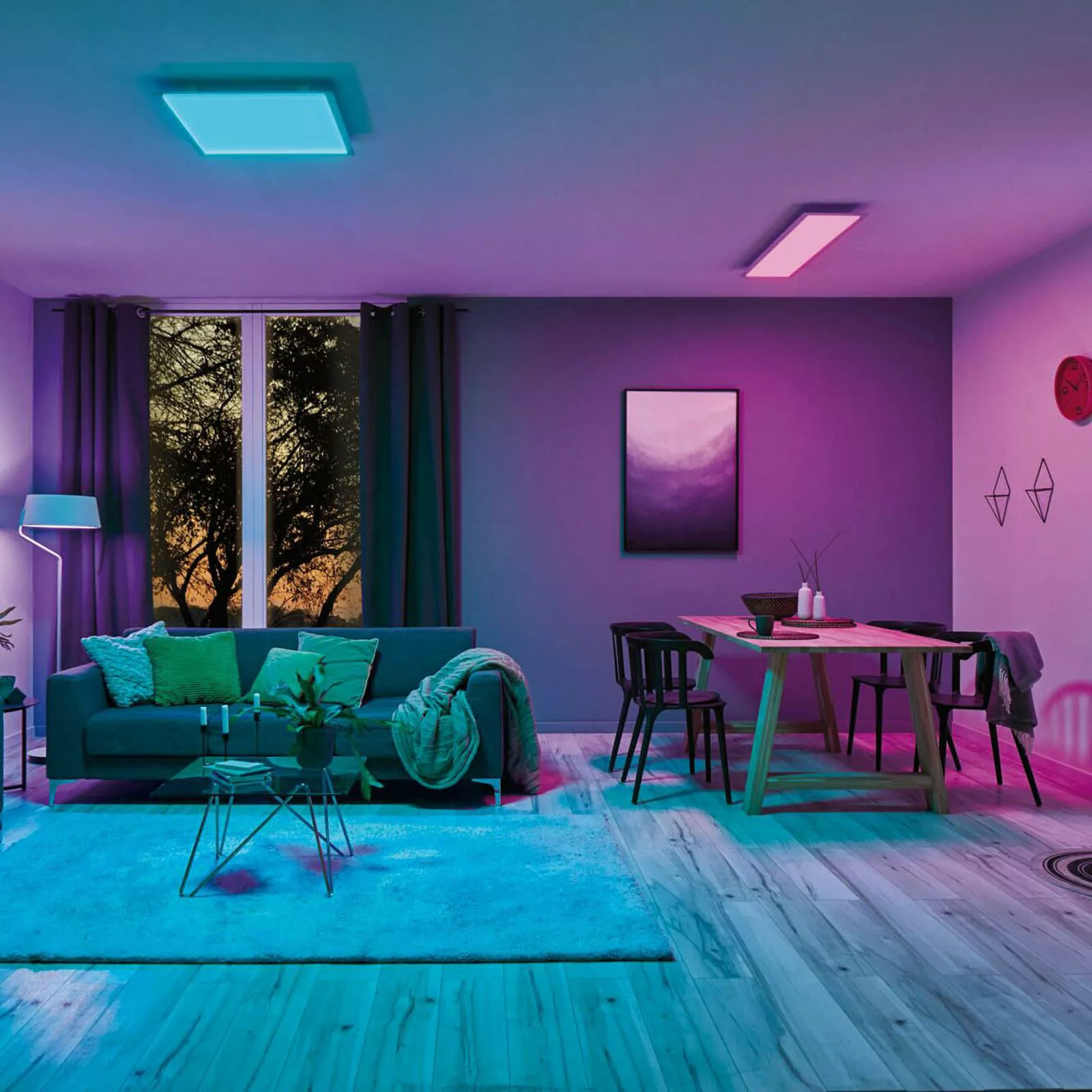 Paulmann Amaris LED-Panel, ZigBee, 120x30cm, RGBW günstig online kaufen