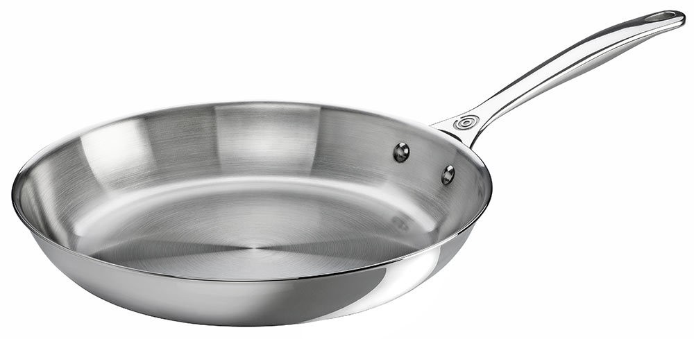 Le Creuset Pfanne Flach 3-Ply PLUS Edelstahl 26cm günstig online kaufen