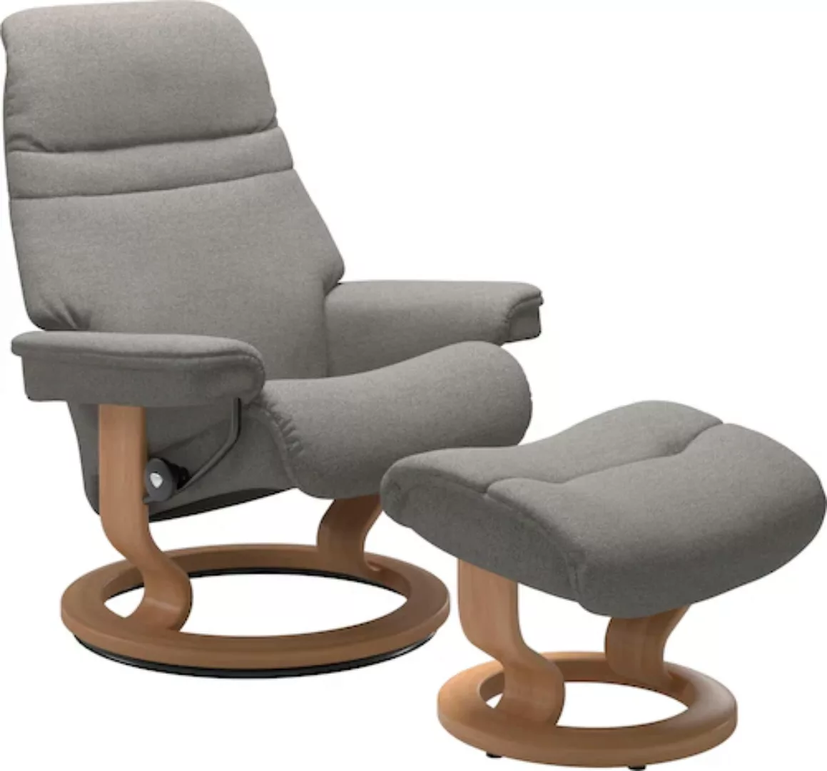 Stressless® Relaxsessel »Sunrise«, (Set, Relaxsessel mit Hocker), mit Class günstig online kaufen