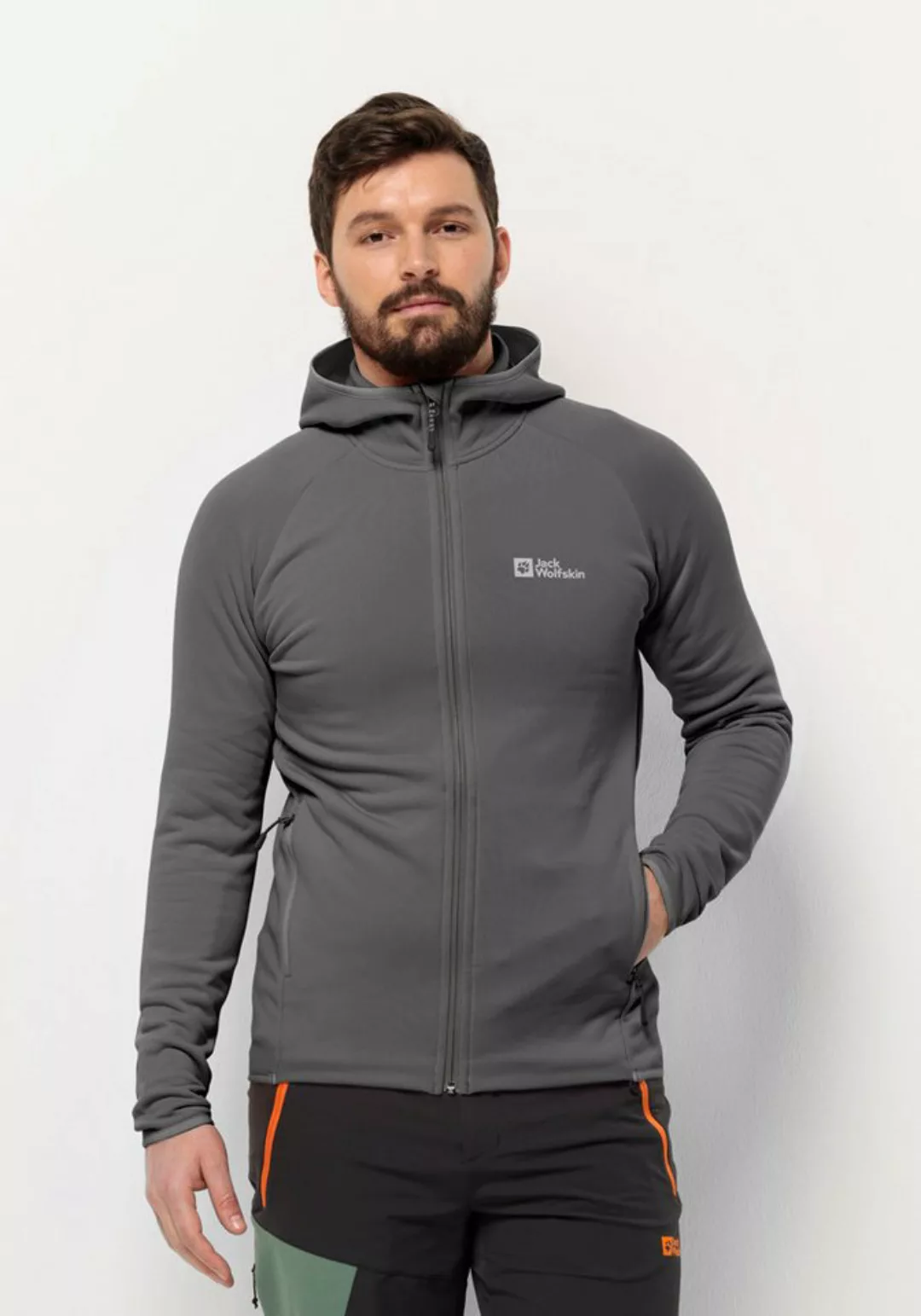 Jack Wolfskin Fleecejacke BAISELBERG HOODED FZ M günstig online kaufen