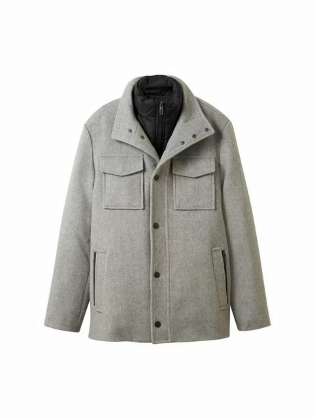 TOM TAILOR Outdoorjacke wool jacket 2 in 1 günstig online kaufen