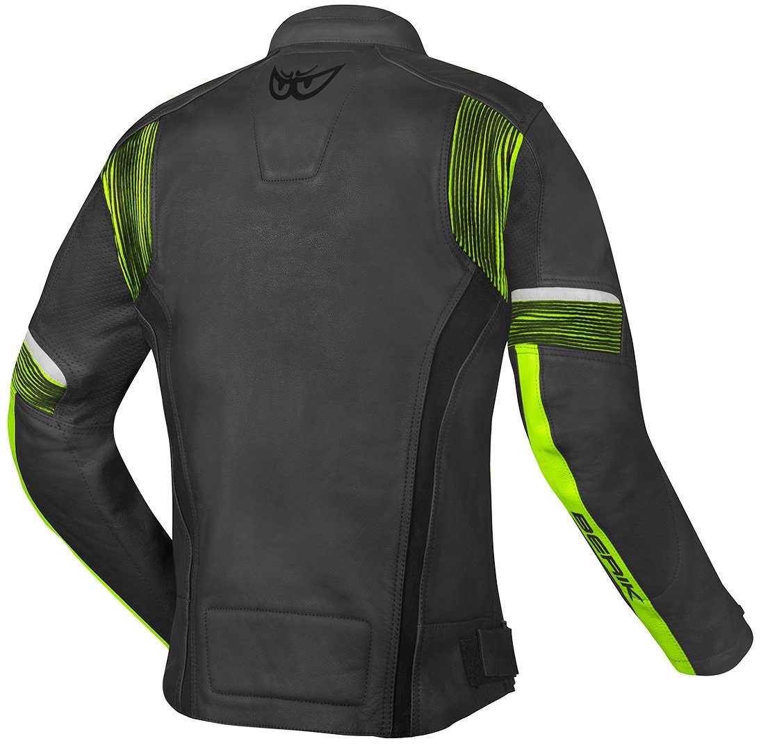 Berik Motorradjacke Flexius Motorrad Lederjacke Atmungsaktiv günstig online kaufen