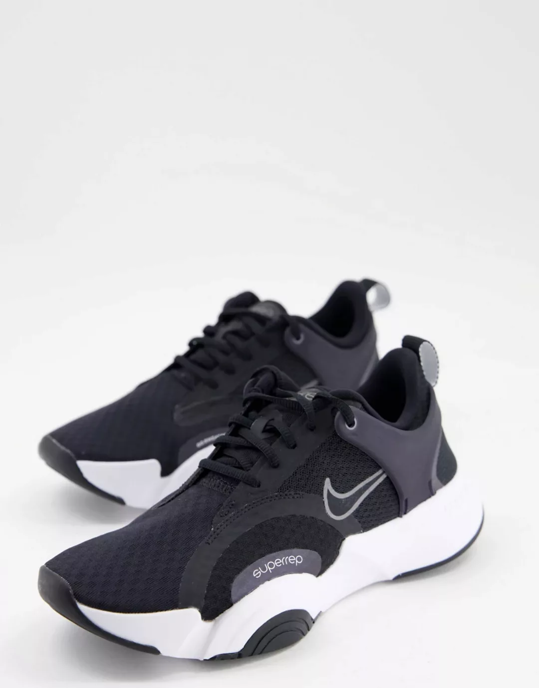 Nike Training – SuperRep Go 2 – Sneaker in Schwarz mit Weiß günstig online kaufen