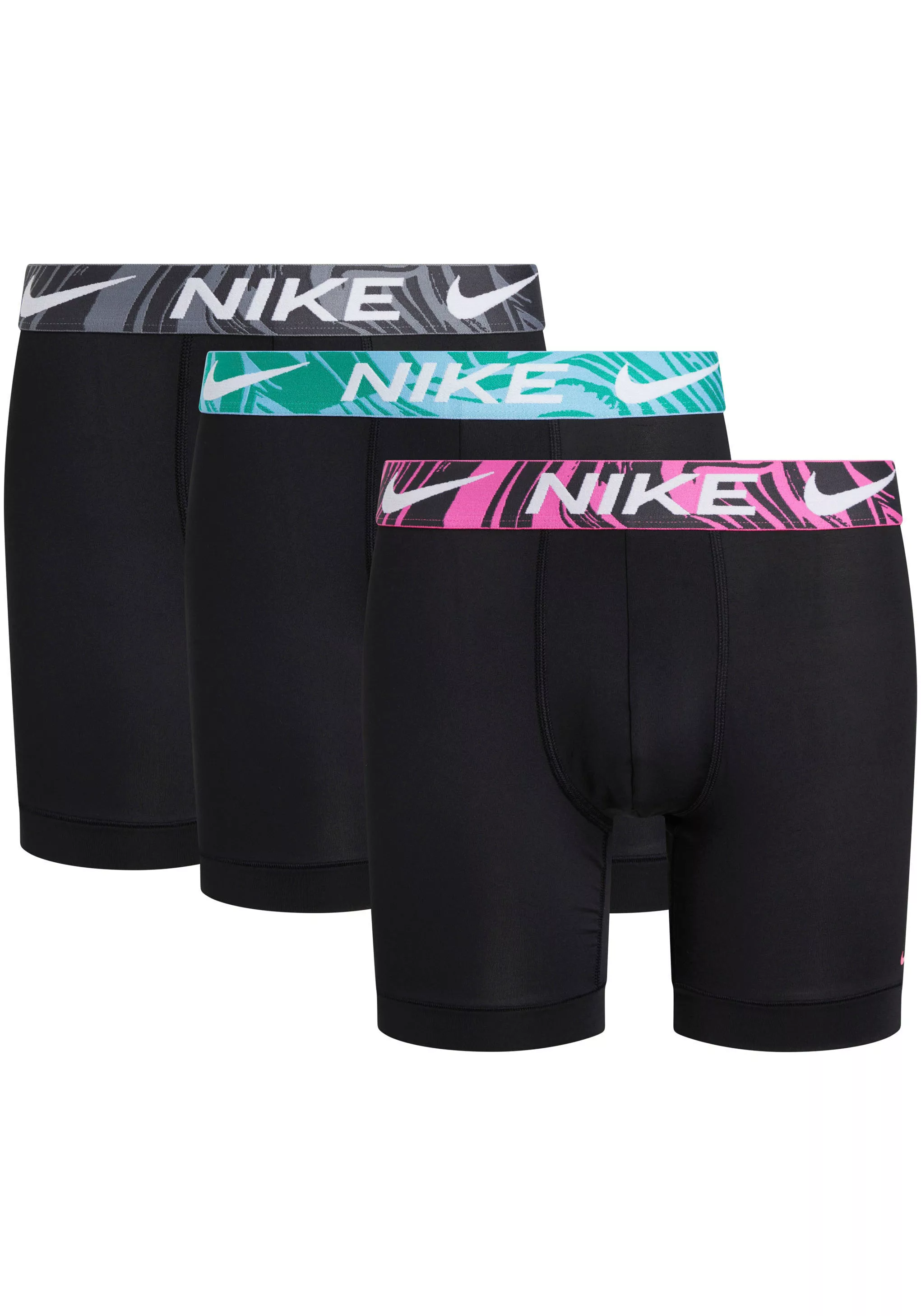 NIKE Underwear Boxer "BOXER BRIEF 3PK", (Packung, 3 St., 3er), mit NIKE Log günstig online kaufen