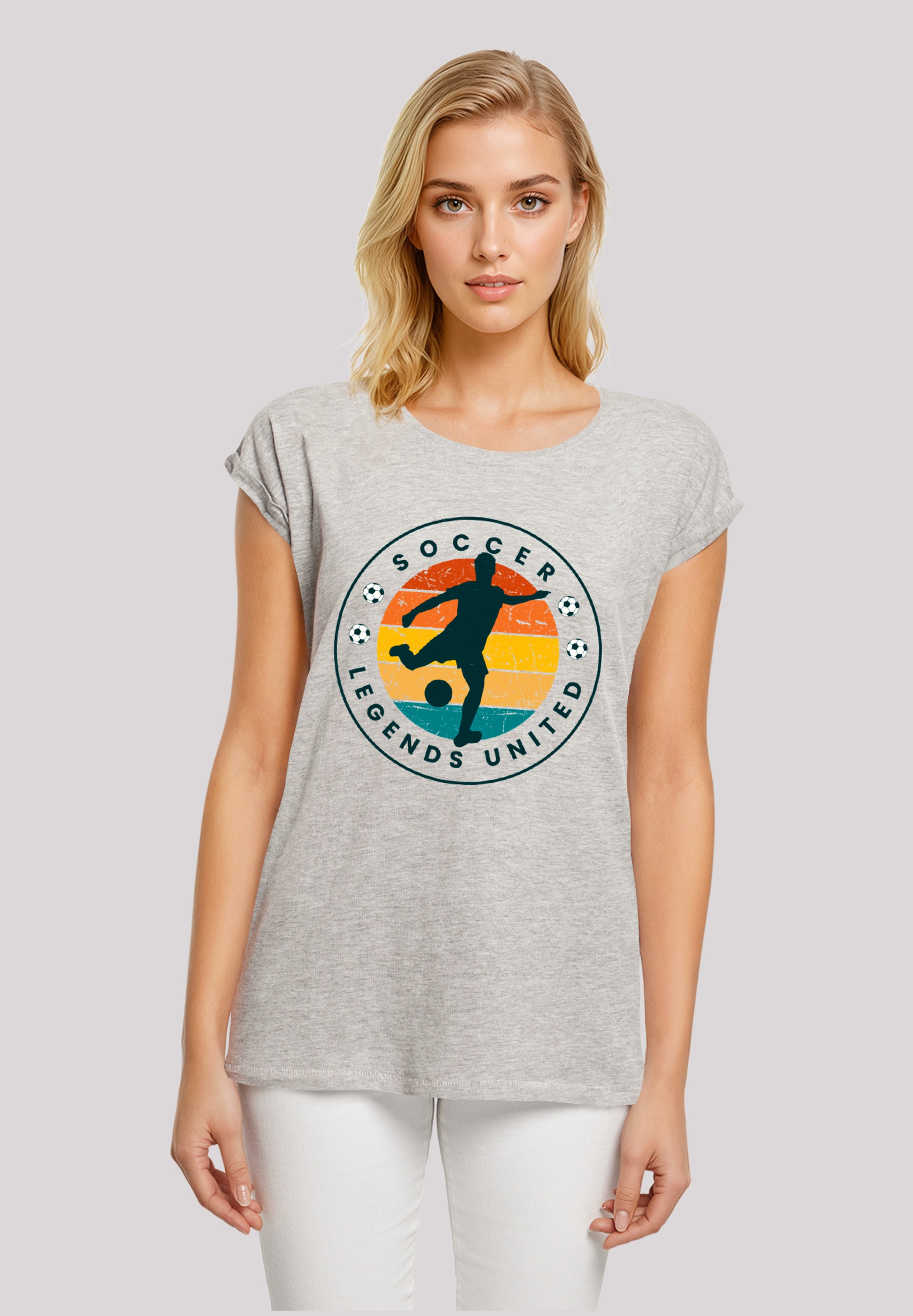 F4NT4STIC T-Shirt "Soccer Legends United", Premium Qualität günstig online kaufen