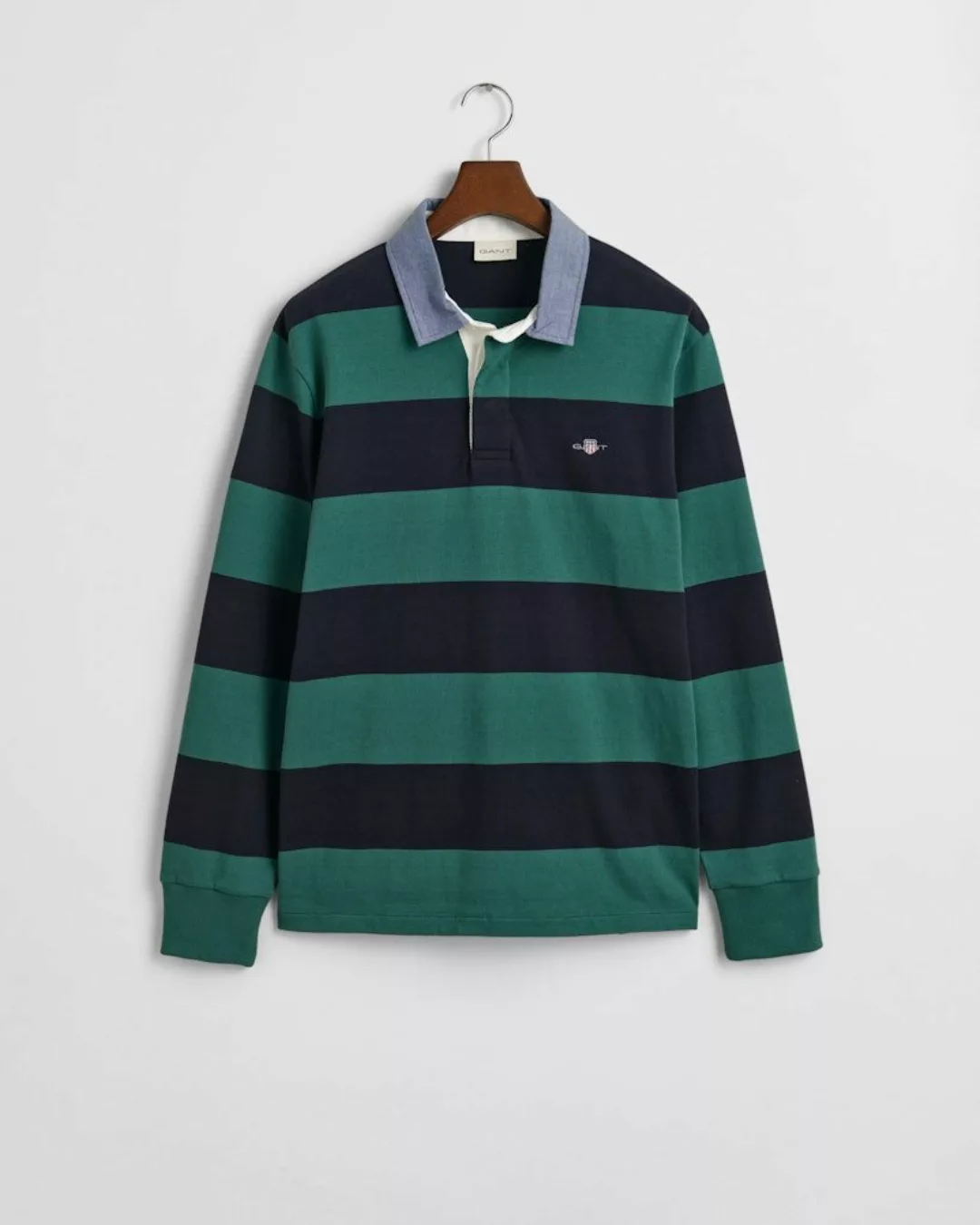 Gant Langarmshirt REG CHAMBRAY STRIPE HEAVY günstig online kaufen