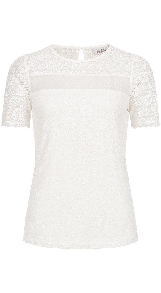 Nübler Dirndlbluse Trachtenbluse Adela in Creme günstig online kaufen