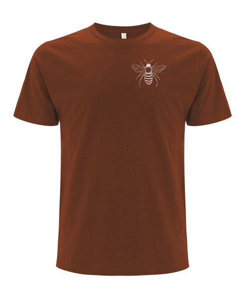 Biofaires Biene Herren T-shirt Dark Orange Aus Bio-baumwolle günstig online kaufen