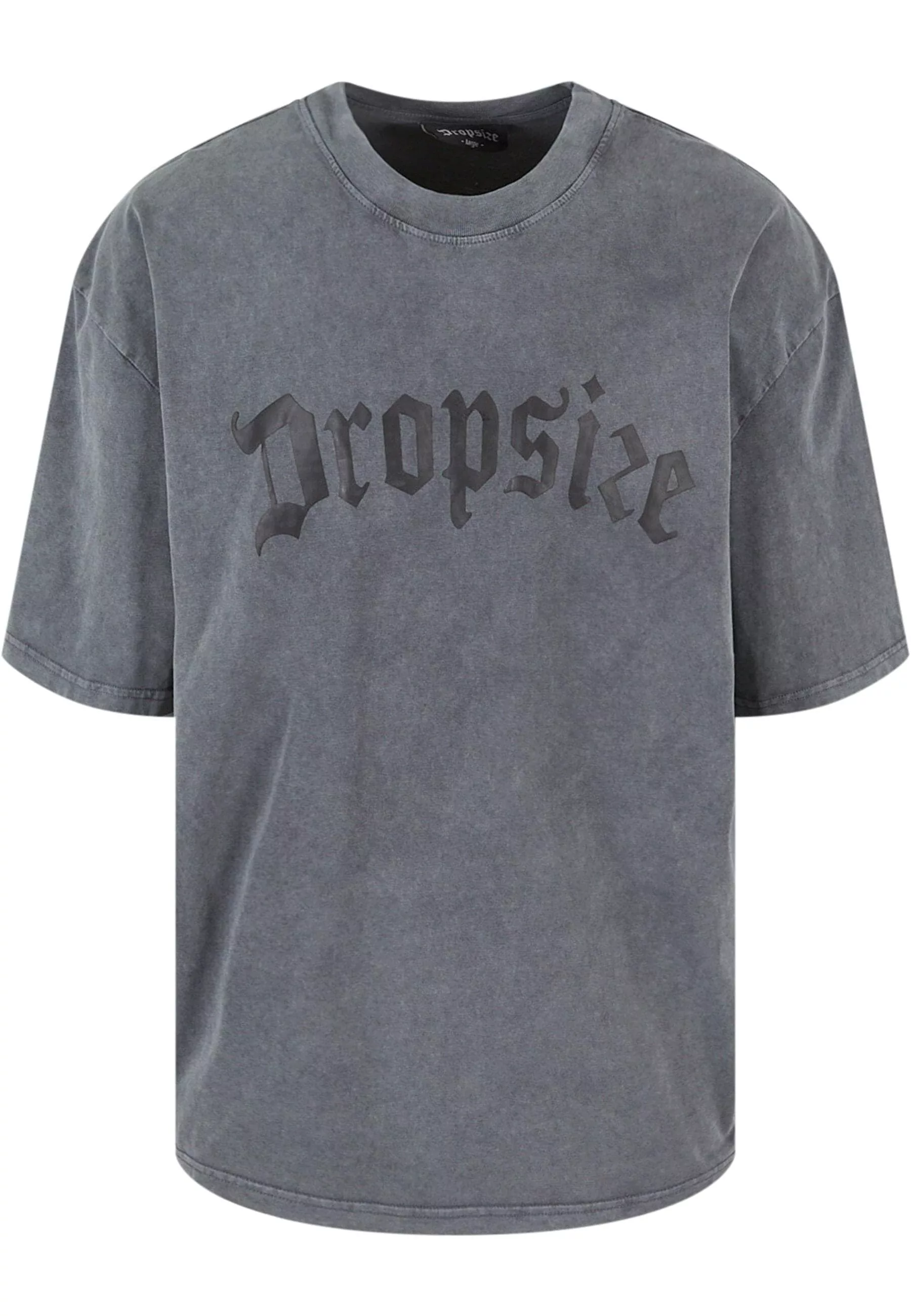 Dropsize T-Shirt "Dropsize Herren Heavy Oversize Logo Puffer Print T-Shirt" günstig online kaufen