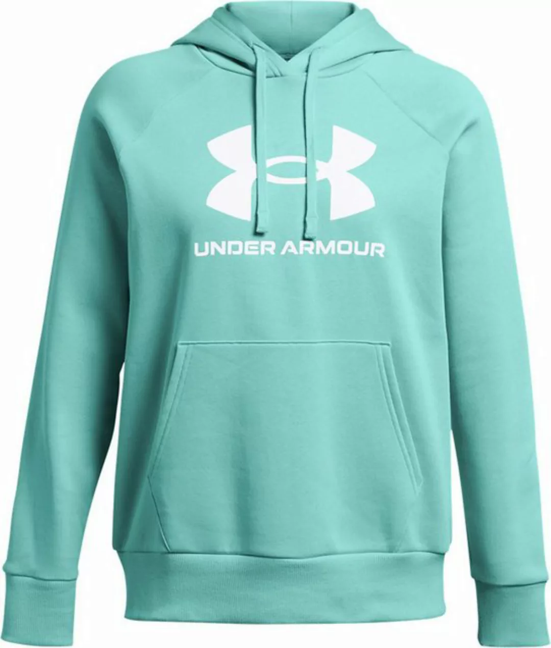 Under Armour® Sweatshirt UA RIVAL FLEECE BIG LOGO HDY RADIAL TURQUOISE günstig online kaufen