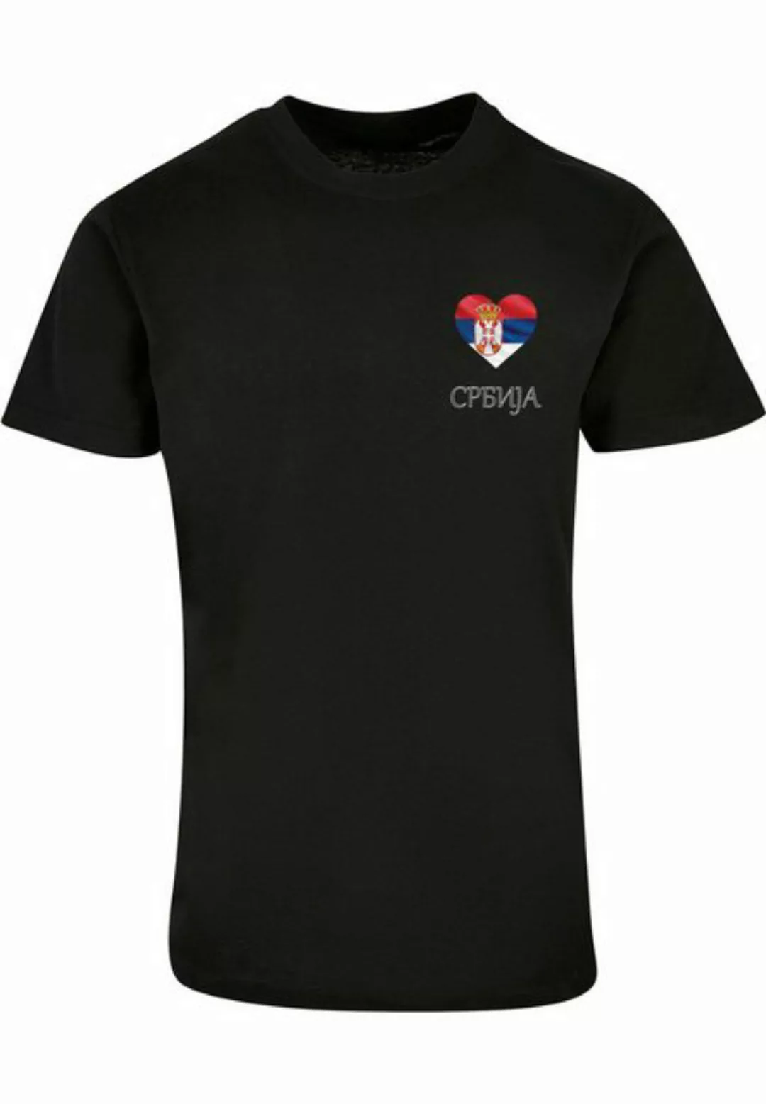 Merchcode T-Shirt Merchcode Merchcode Football - Serbia T-shirt (1-tlg) günstig online kaufen