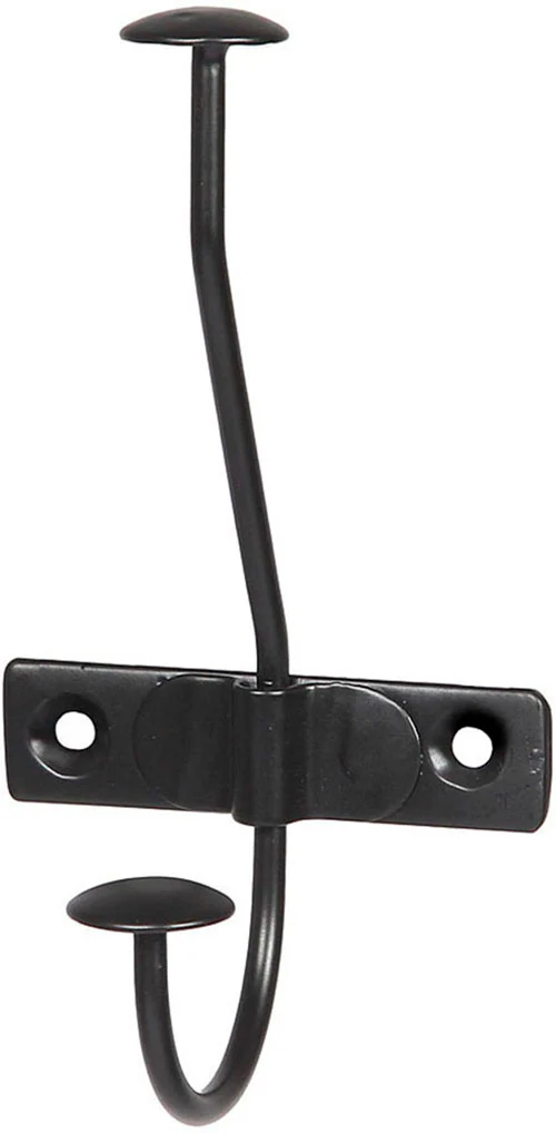 Ambiente Haus Garderobenhaken "garderobe haken in schwarz", (1 St.) günstig online kaufen
