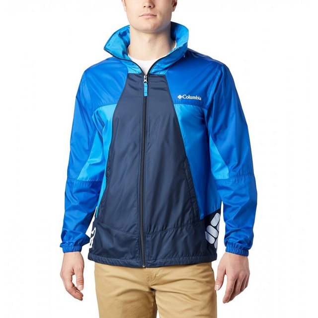 Columbia Outdoorjacke Point Park Windbreaker - 464 Collegiate Navy, Azul, A günstig online kaufen