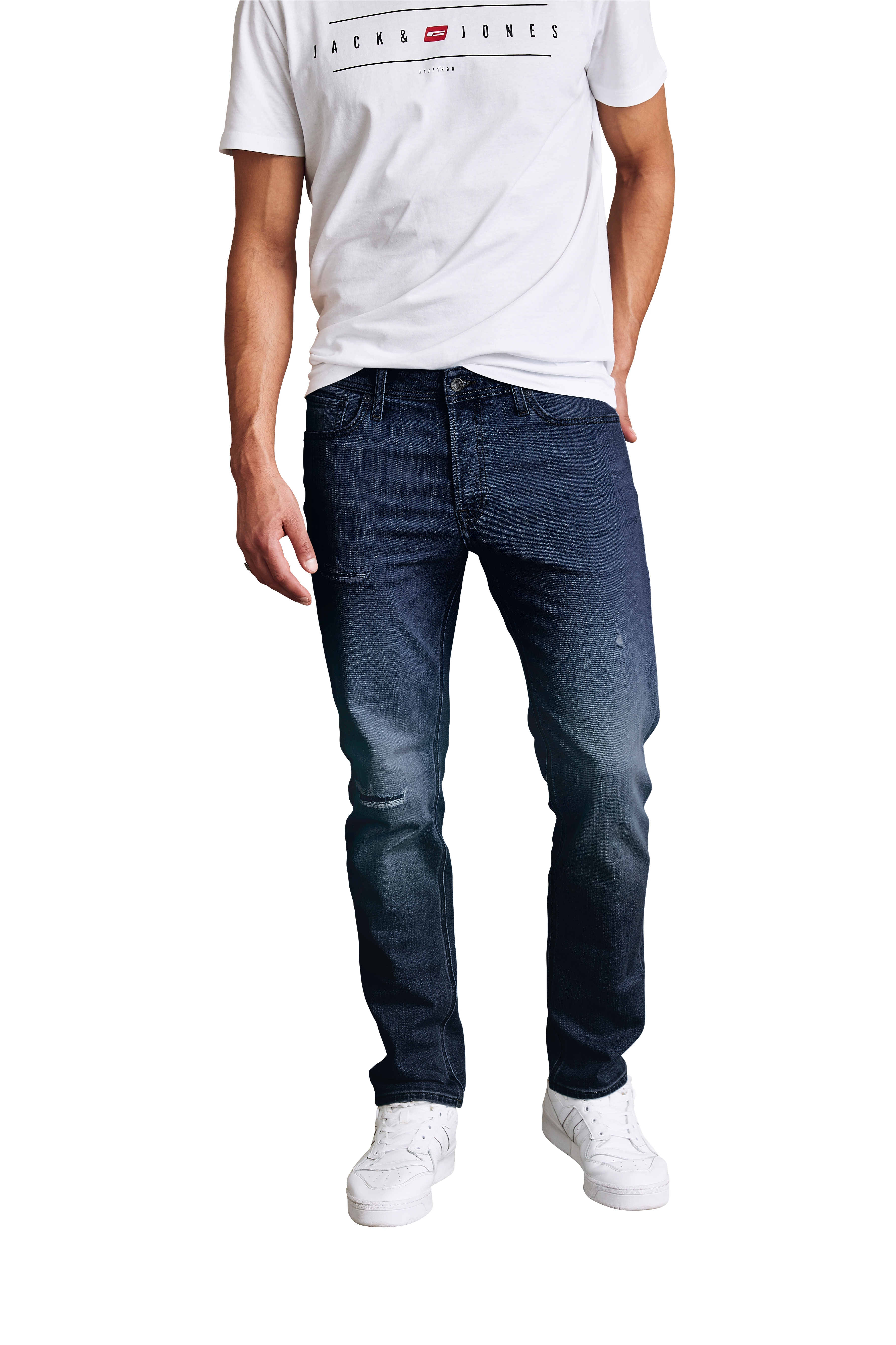 Jack & Jones Slim-fit-Jeans "JJ JJITIM JJORIGINAL AGI 116" günstig online kaufen