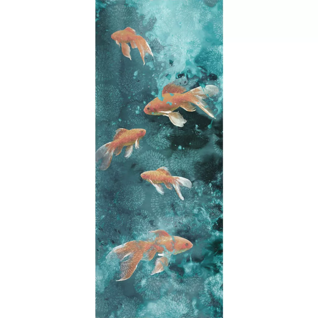 Komar Fototapete Fische B/L: ca. 100x250 cm günstig online kaufen