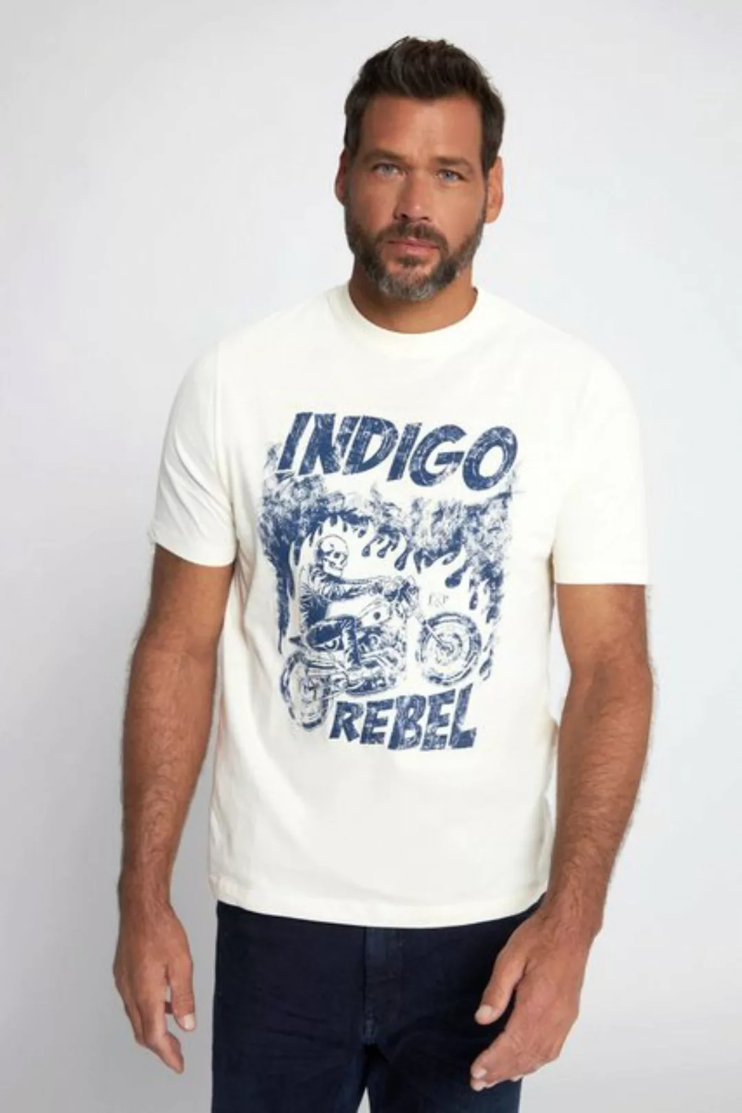 JP1880 T-Shirt T-Shirt Halbarm PrintRundhals günstig online kaufen