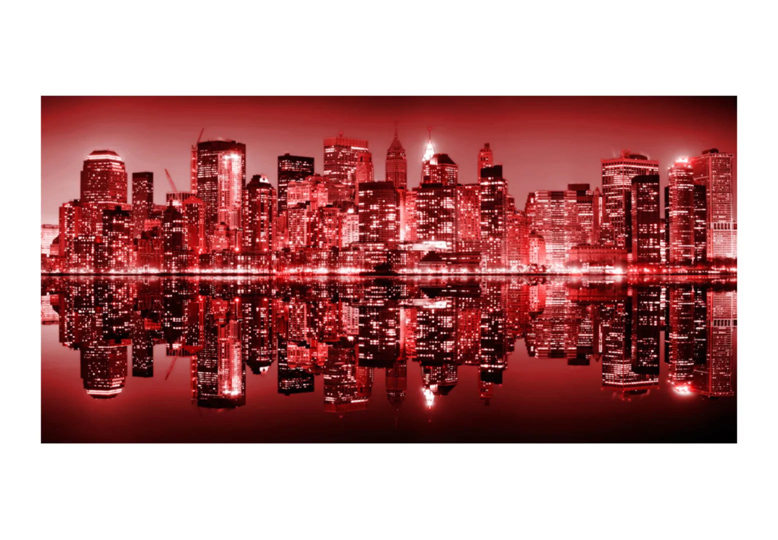 Xxl Tapete - Red-hot Nyc günstig online kaufen