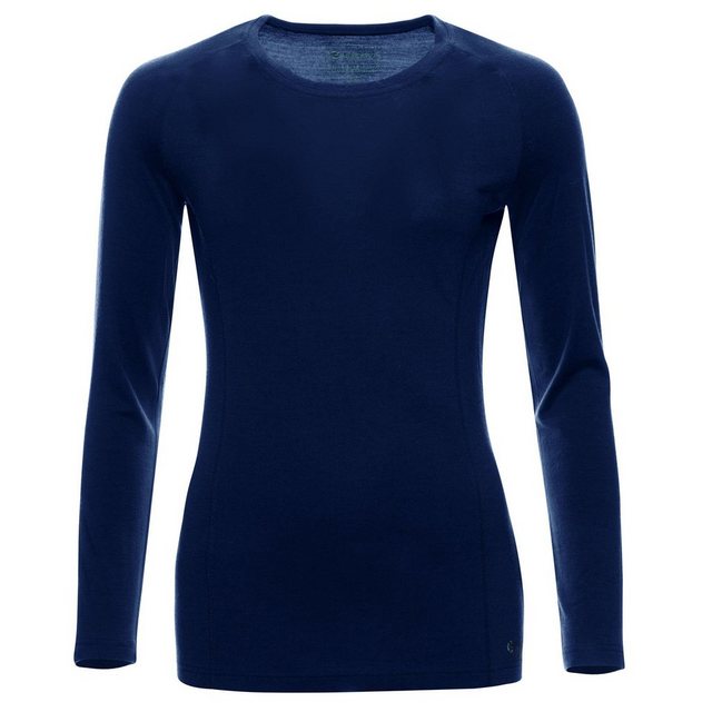 Kaipara - Merino Sportswear Langarmshirt Merino Raglan Longsleeve Damen Sli günstig online kaufen