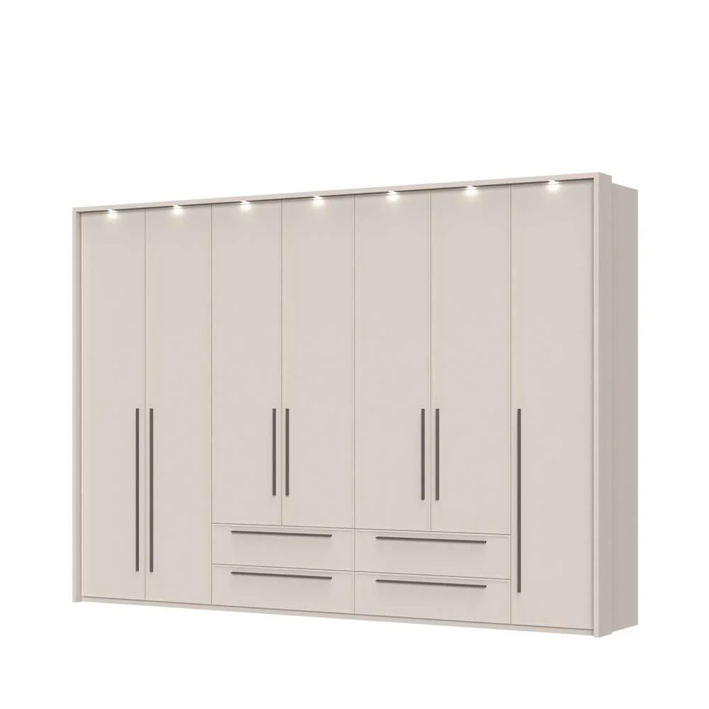 Places of Style Drehtürenschrank "Opera mit oder ohne Kranz inkl. LED-Bel., günstig online kaufen