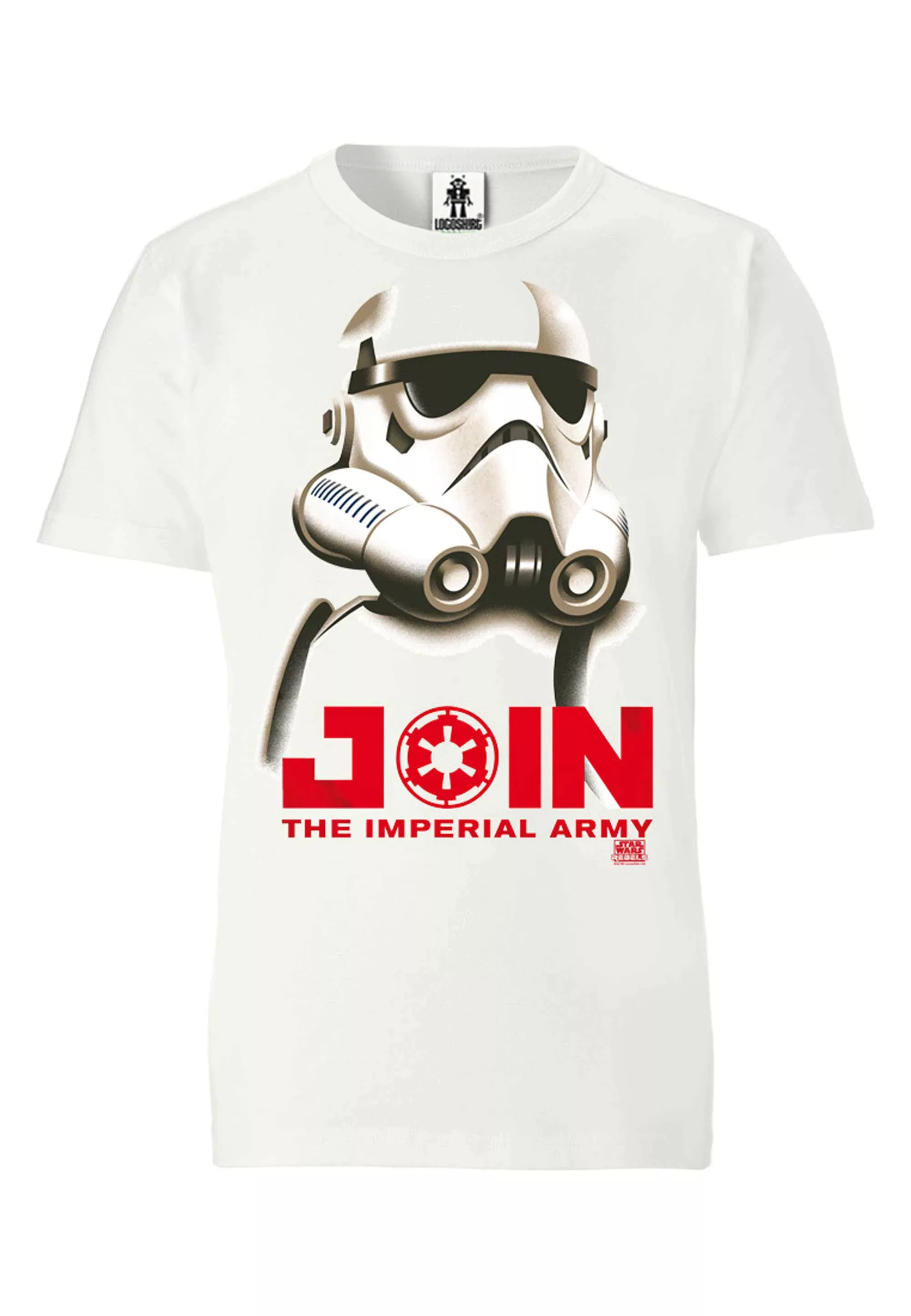 LOGOSHIRT T-Shirt "Stormtrooper - Join The Imperial Army", mit lässigem Fro günstig online kaufen