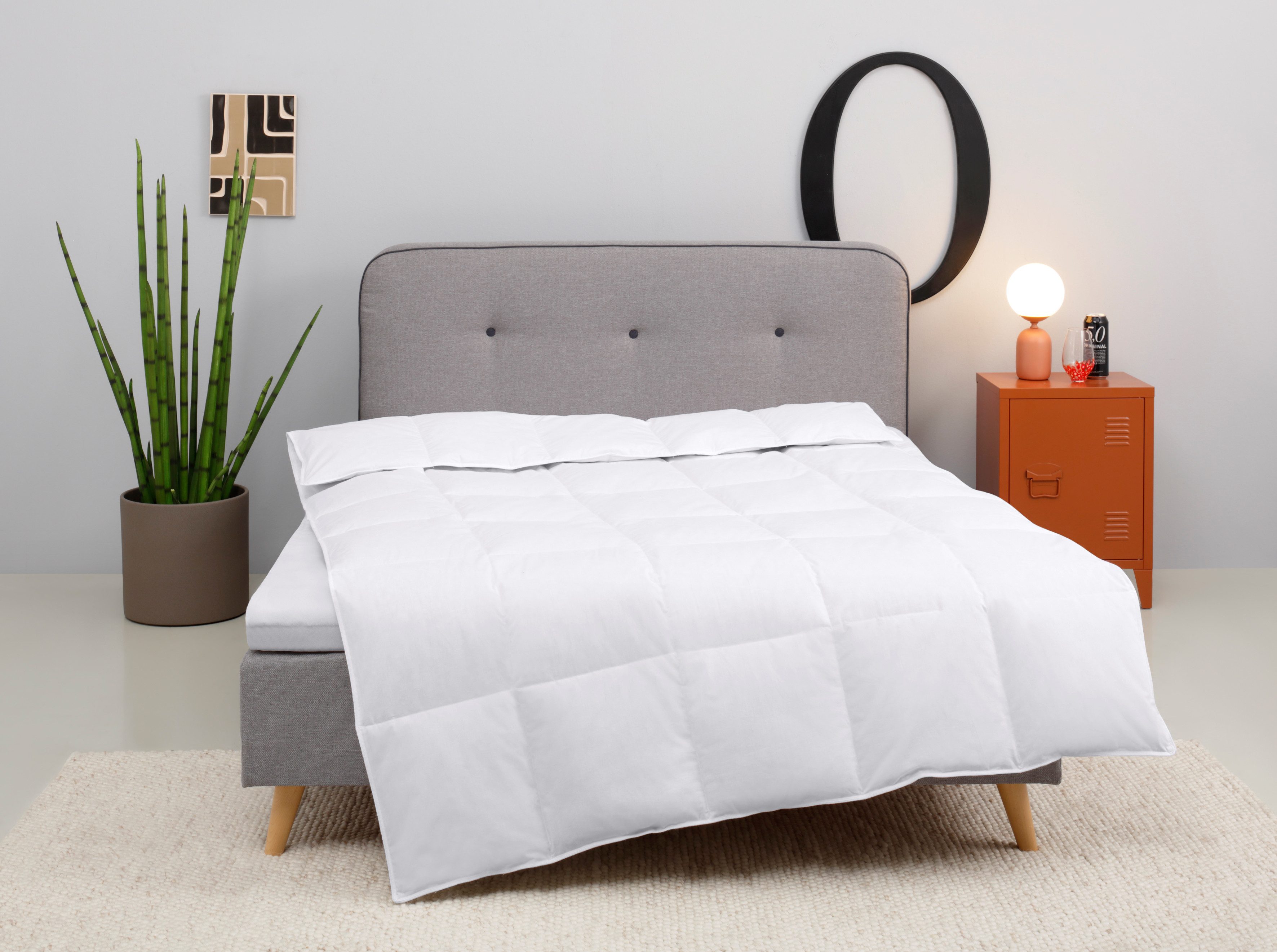 my home Daunenbettdecke »Covino, Bettdecke 135x200 cm, 155x220 cm«, leicht, günstig online kaufen