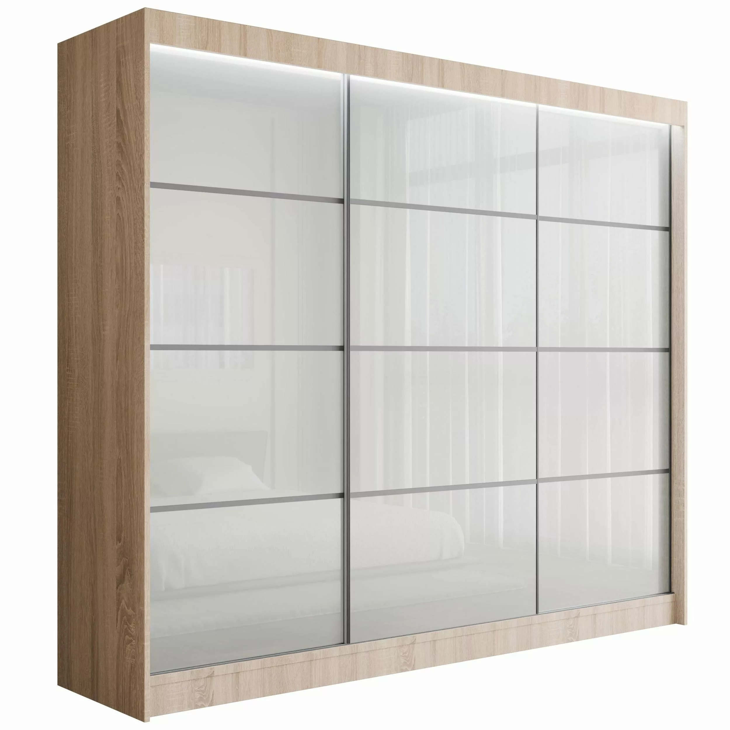 ALTDECOR Schiebetürenschrank PEKA3 (Kleiderschrank Garderobenschrank mit günstig online kaufen