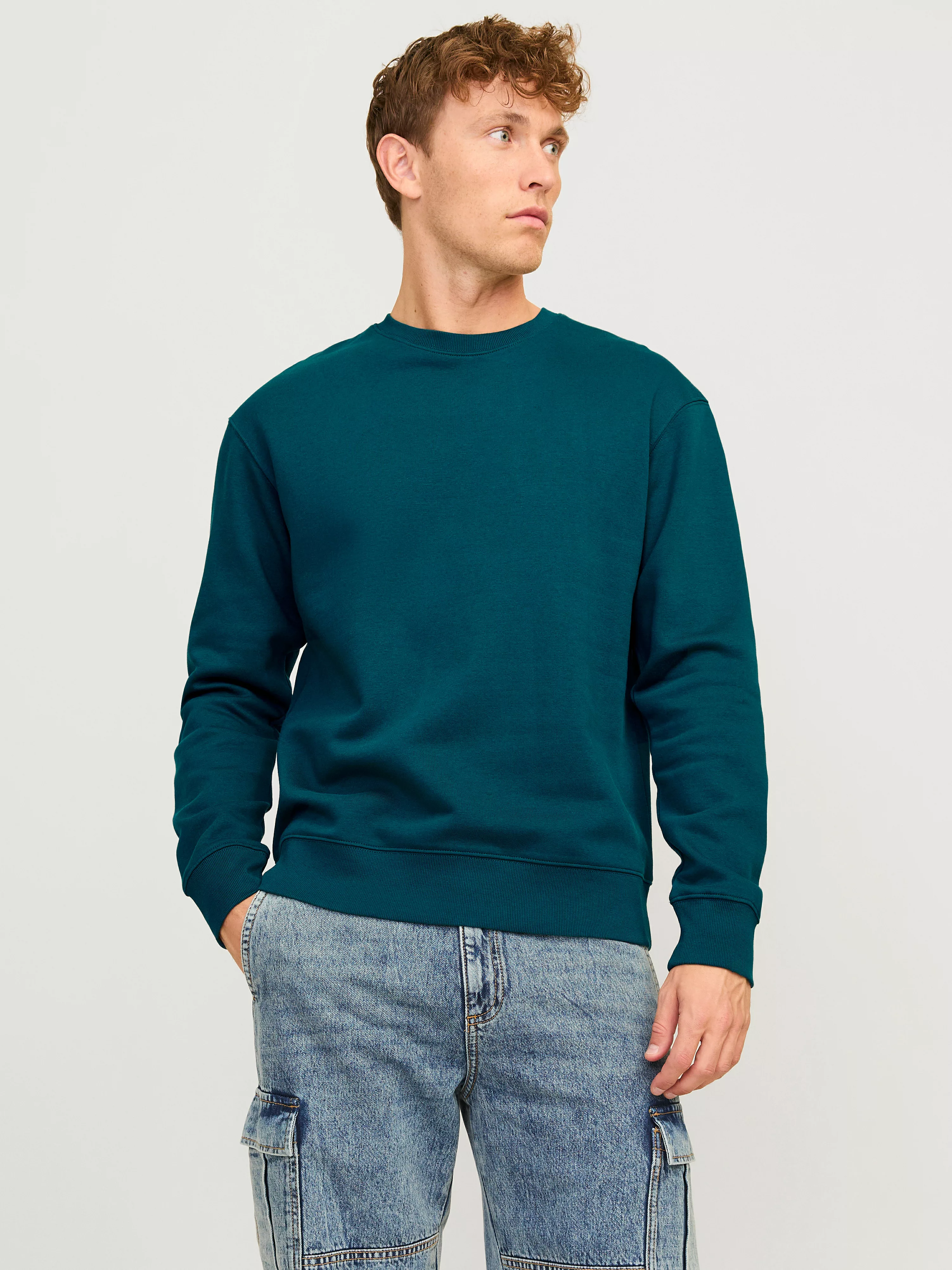 Jack & Jones Kapuzensweatshirt JJESTAR BASIC SWEAT HOOD NOOS mit Rippbündch günstig online kaufen