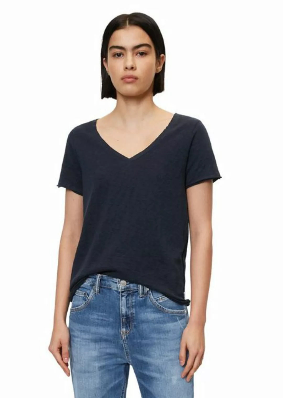 Marc O'Polo DENIM T-Shirt aus Organic Cotton Slub Jersey günstig online kaufen