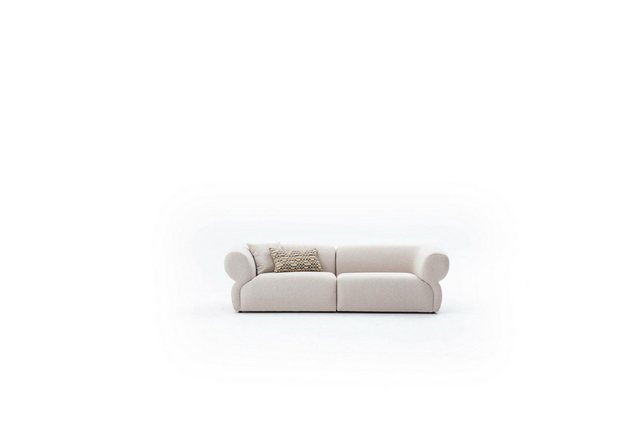 Xlmoebel Sofa Dreisitzer Beige Polstermöbel Sofa in modernem Design, Herges günstig online kaufen