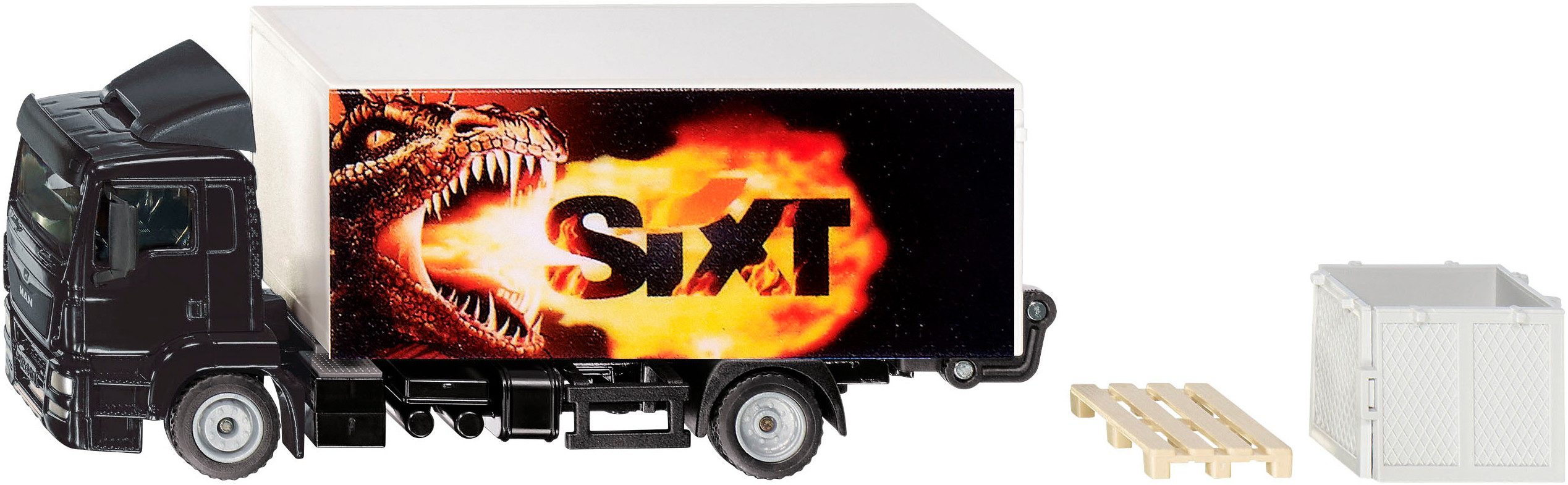 Siku Spielzeug-LKW MAN LKW mit Kofferaufbau günstig online kaufen