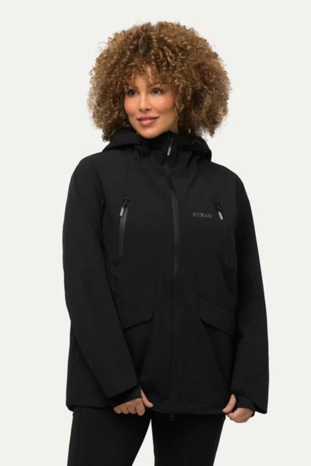 Ulla Popken Funktionsjacke HYPRAR Funktionsjacke wasserdicht Kapuze günstig online kaufen