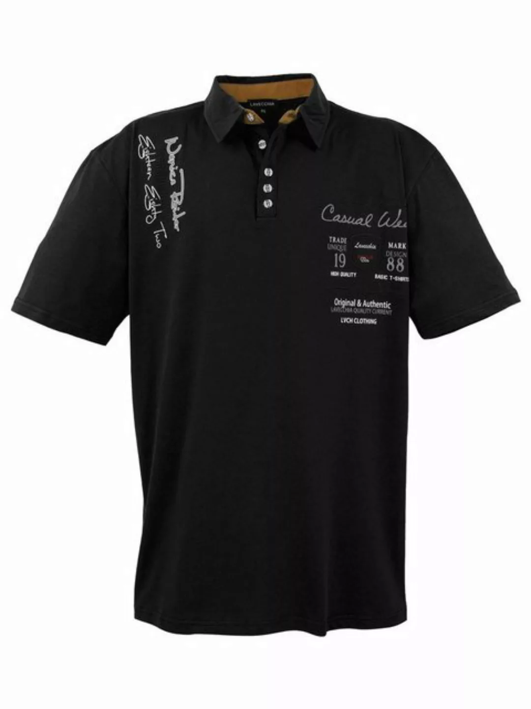 Lavecchia Poloshirt Übergrößen Herren Polo Shirt LV-610 Herren Polo Shirt günstig online kaufen