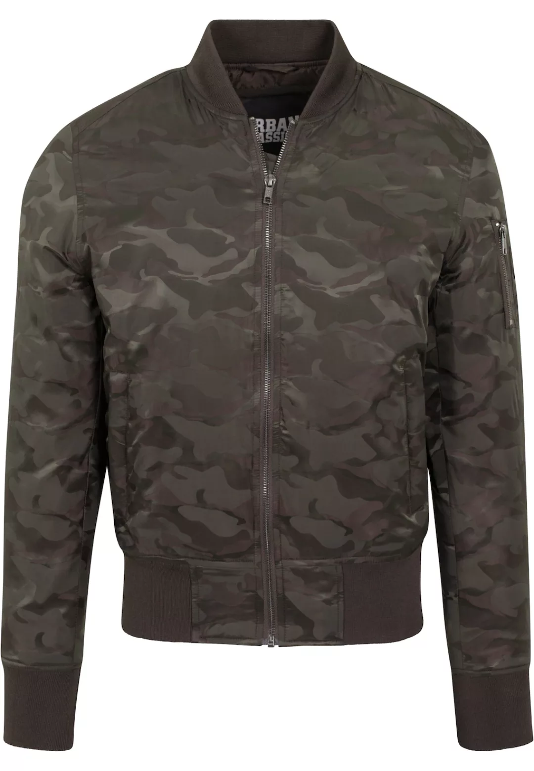 URBAN CLASSICS Bomberjacke "Urban Classics Herren Tonal Camo Bomber Jacket" günstig online kaufen